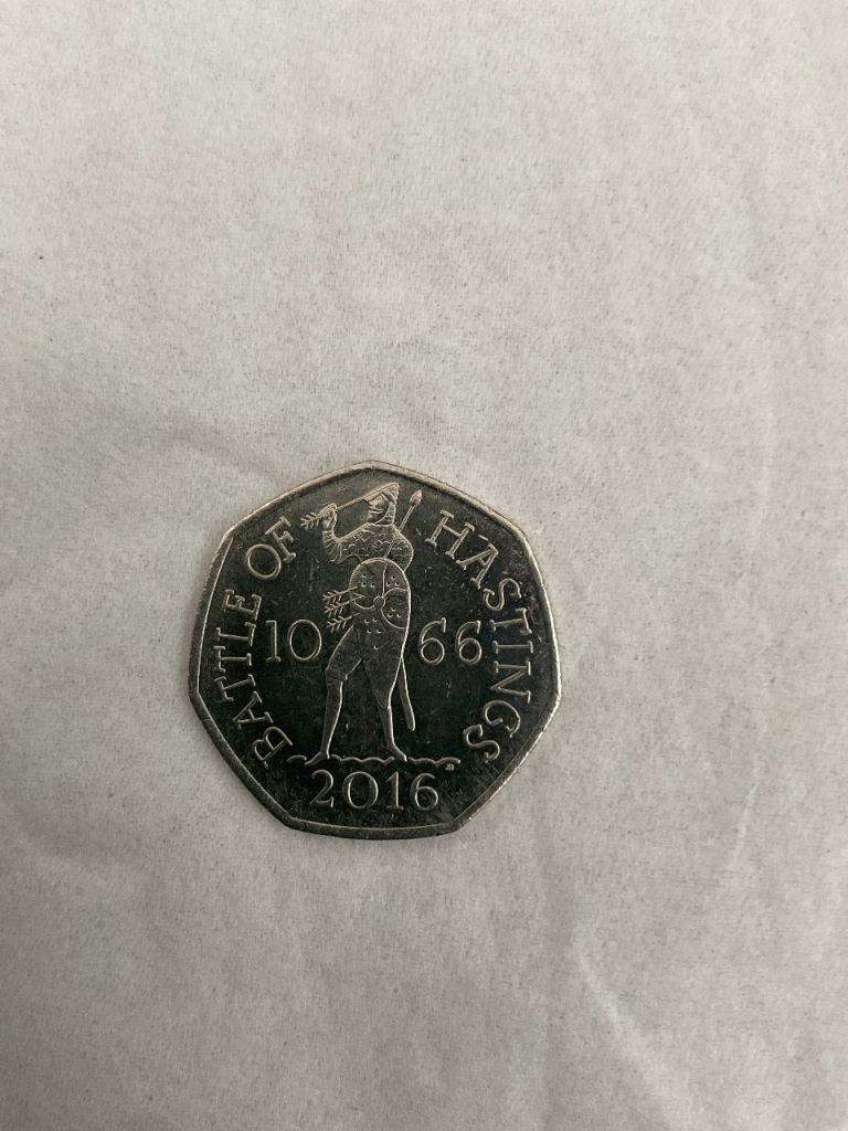 Battle of Hastings 50p