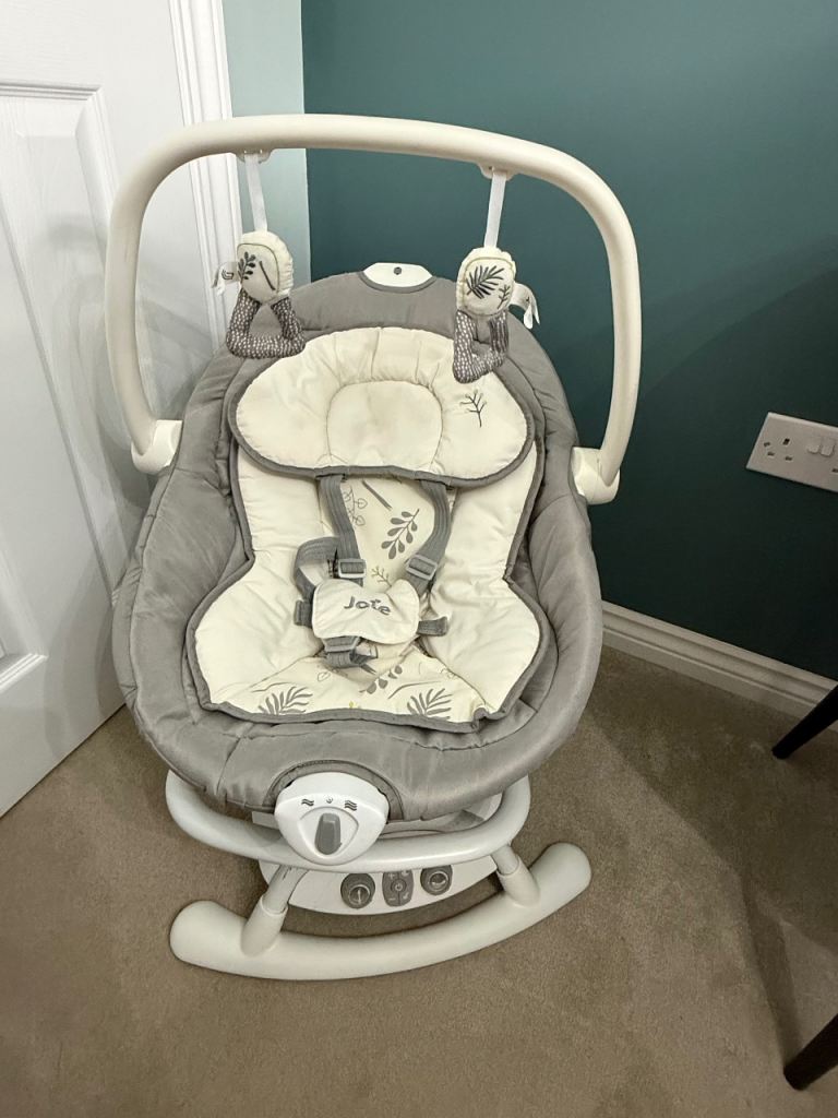 Joie Emeri 2-in-1 Baby Swing and Rocker Fern