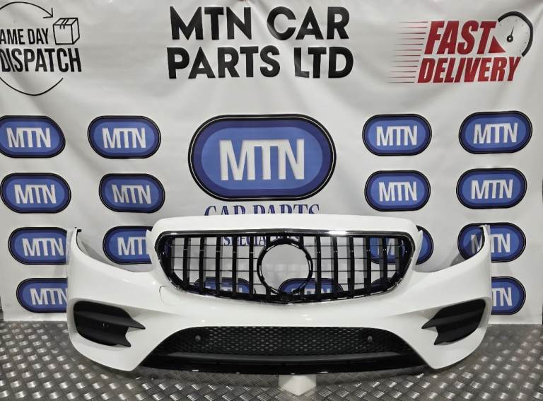 FRONT BUMPER FOR MERCEDES E CLASS W213 AMG LINE BLACK C197 WHITE