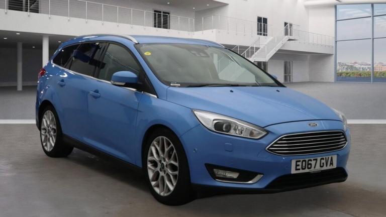 2017 Ford Focus 2.0 TDCi Titanium X 5dr ++ SAT NAV / LEATHER / ULEZ / 70 MPG ++ ESTATE Diesel Manual