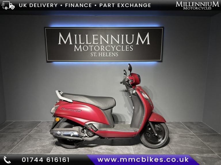 SUZUKI ADDRESS UZ125 LEARNER LEGAL SCOOTER 125CC RIDE ON CBT L PLATES