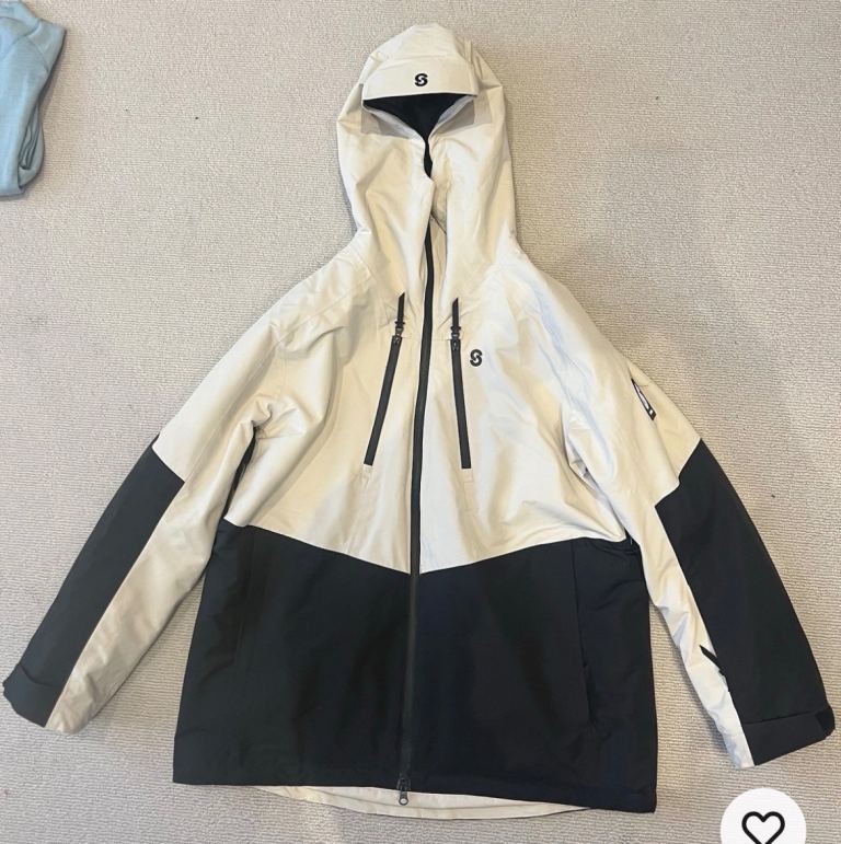 Strobe Lynx Ski Jacket Beige size XL womens