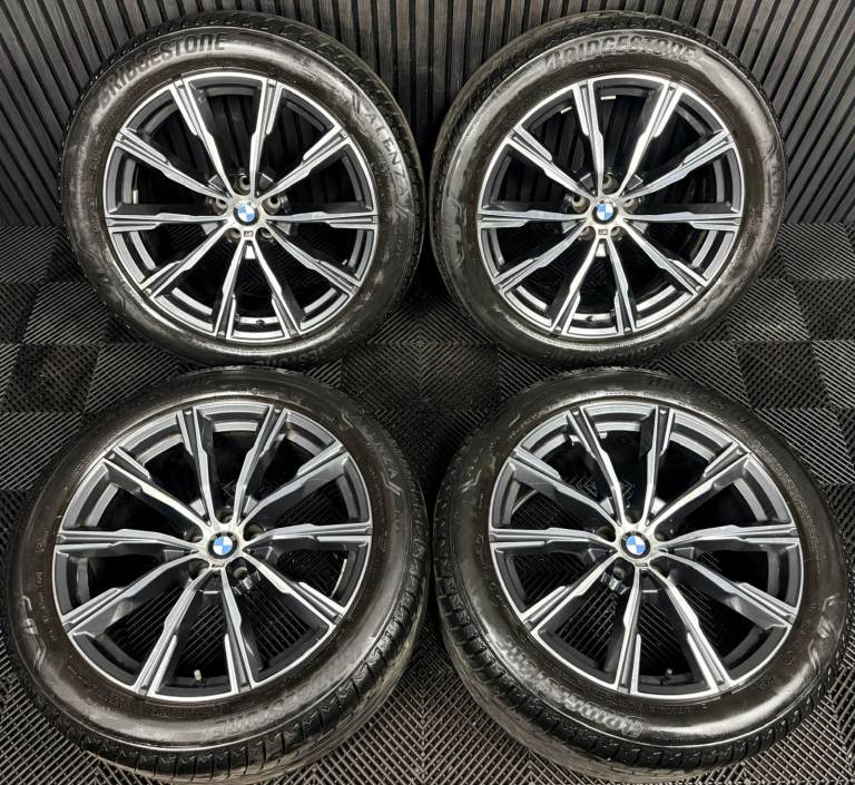 20'' GENUINE BMW X5 X6 G05 G06 740M SPORT ALLOYS WHEELS ALLOYS TYRES