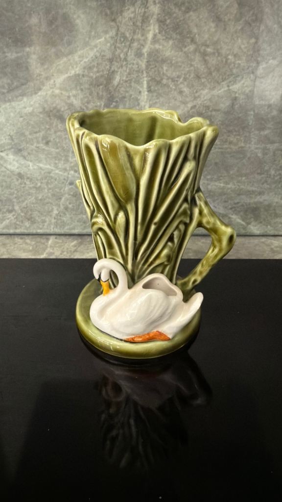 Vintage SylvaC Green Vase