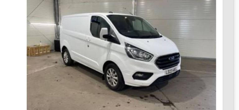 2023 Ford Transit Custom 300 LIMITED 2.0 ECOBLUE 130 BHP PANEL VAN EURO 6 PANEL VAN Diesel Manual