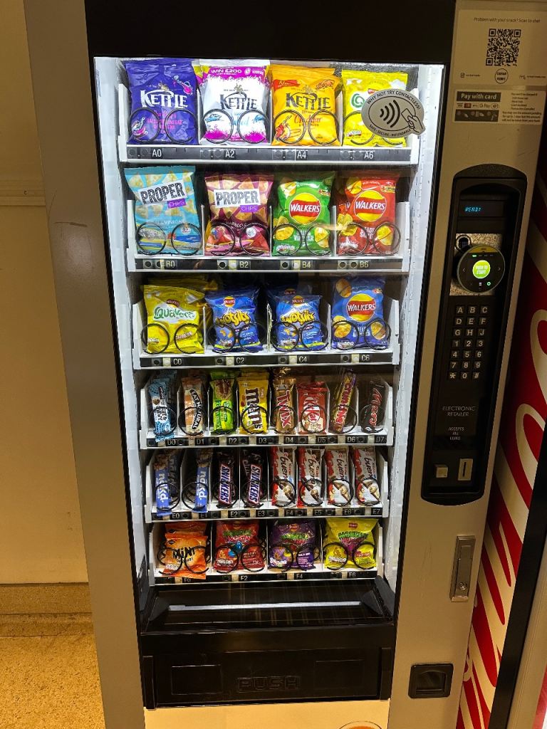 Vending machine ( Used for just a Year NO FAULTS) , £800.00 for Sale
