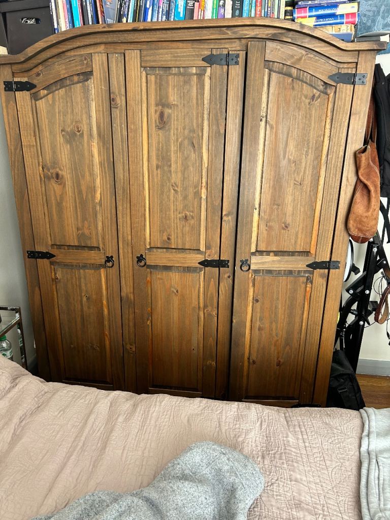 Pine wardrobe for sale 