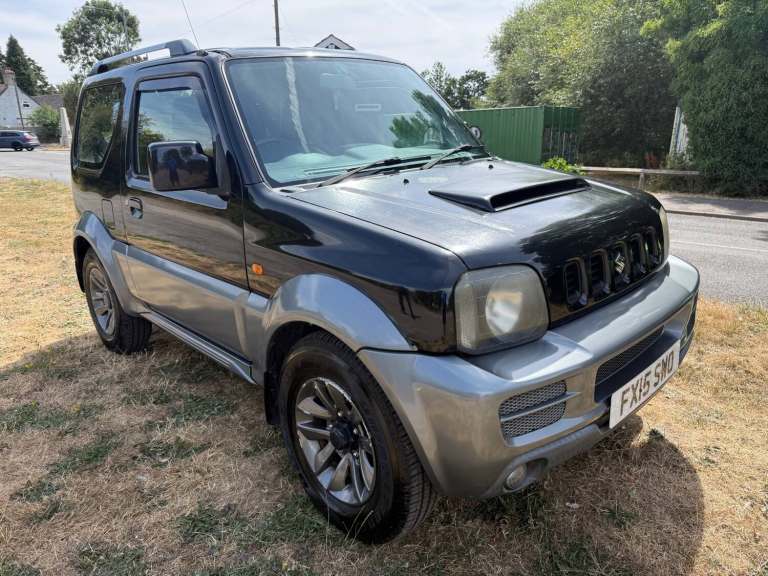2015 SUZUKI JIMNY 1.3 VVT SZ4 4WD LOW 77K MOT 10/27 A/C LEATHER ALLOYS PX SWAPS