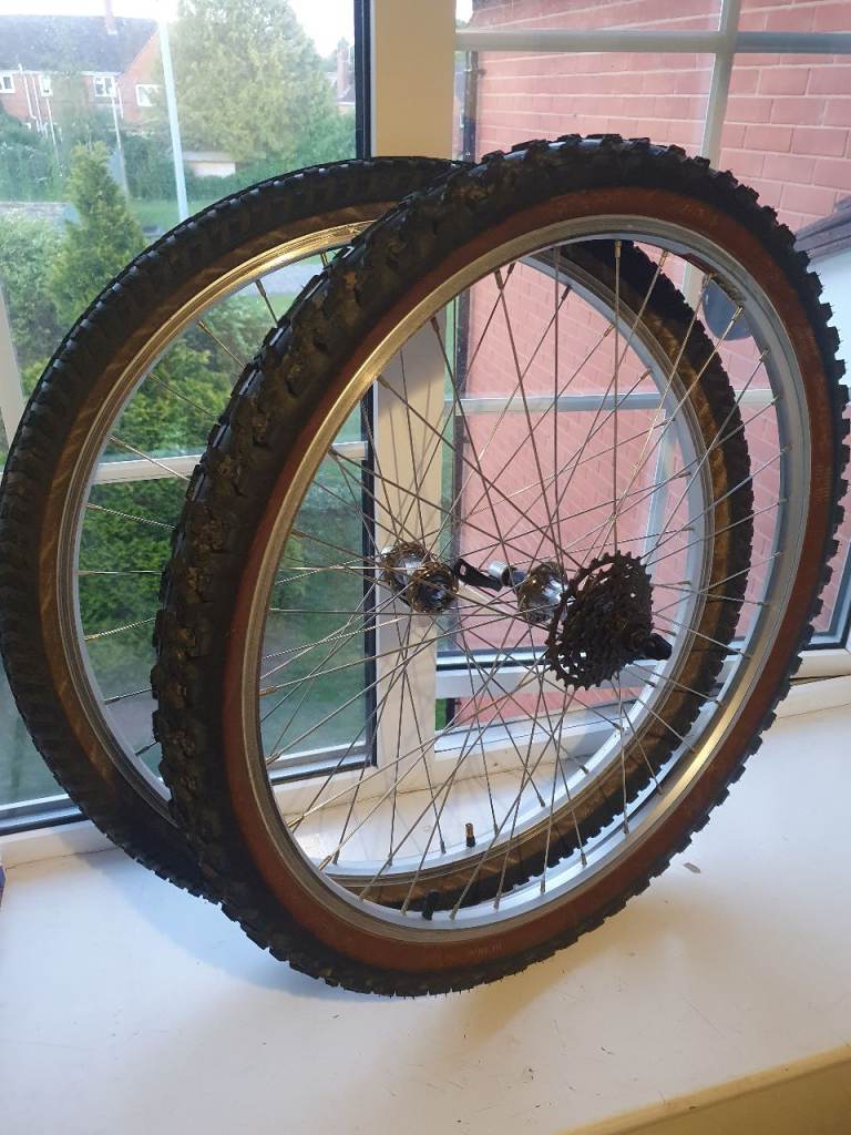  26" Mountain Bike Wheels with Shimano STX Hubs