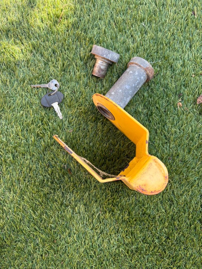 Caravan Hitch lock