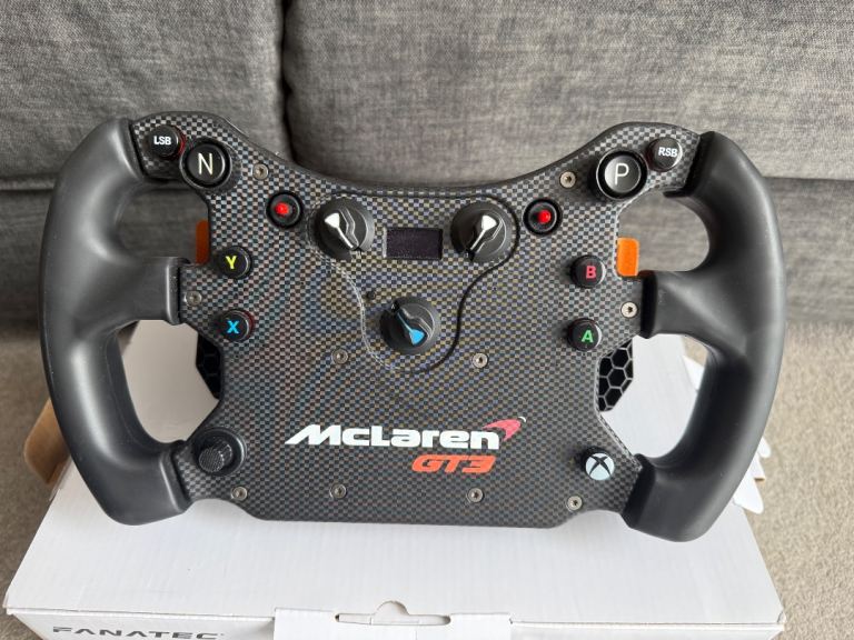Fanatec McLaren GT3 V2 Racing Wheel