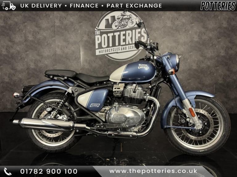 Royal Enfield Classic 650 Bruntingthorpe Blue