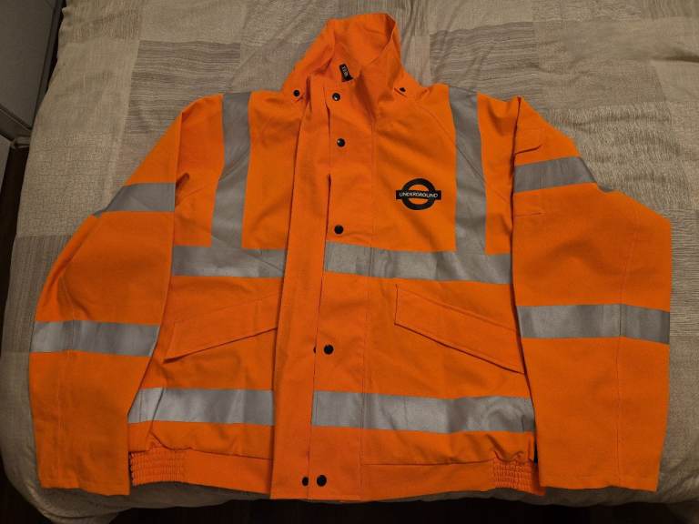 NEW Orange High Visibility Jacket 2XL