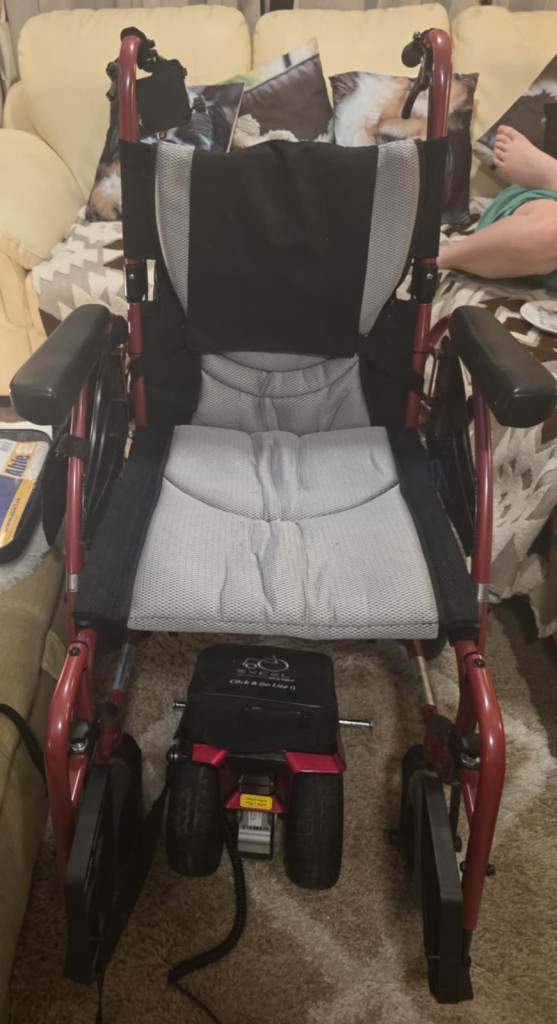 Karma Ergo Motorised Attendant Wheelchair