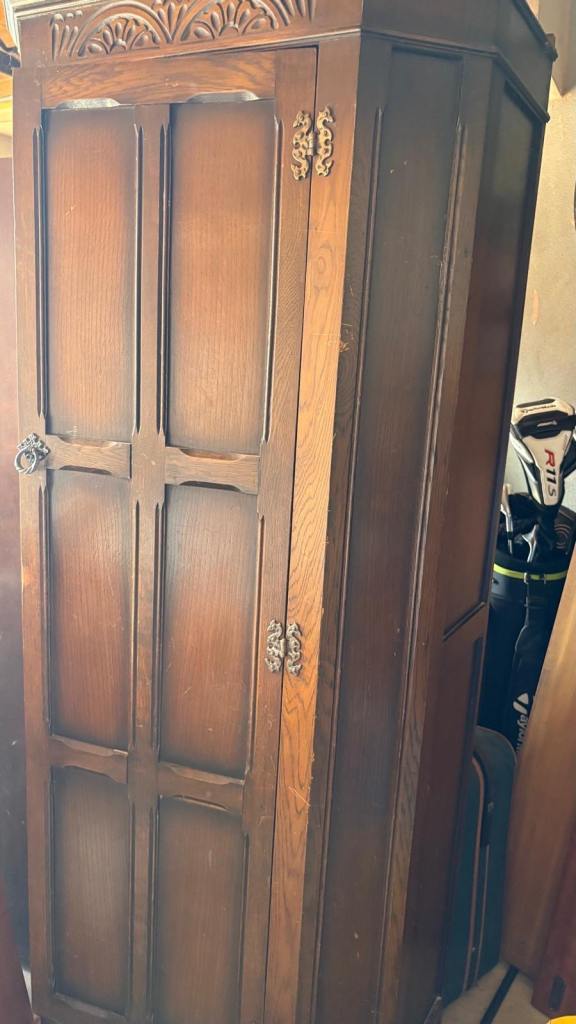 A vintage wardrobe 