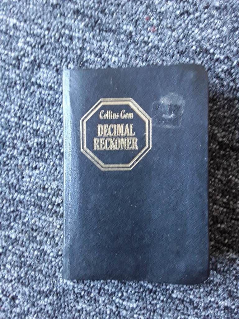 1977 Collins gem pocket decimal reconer