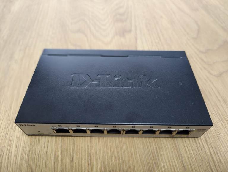 D-Link DGS-1100-08P 8-Port Gigabit Smart Managed PoE Switch