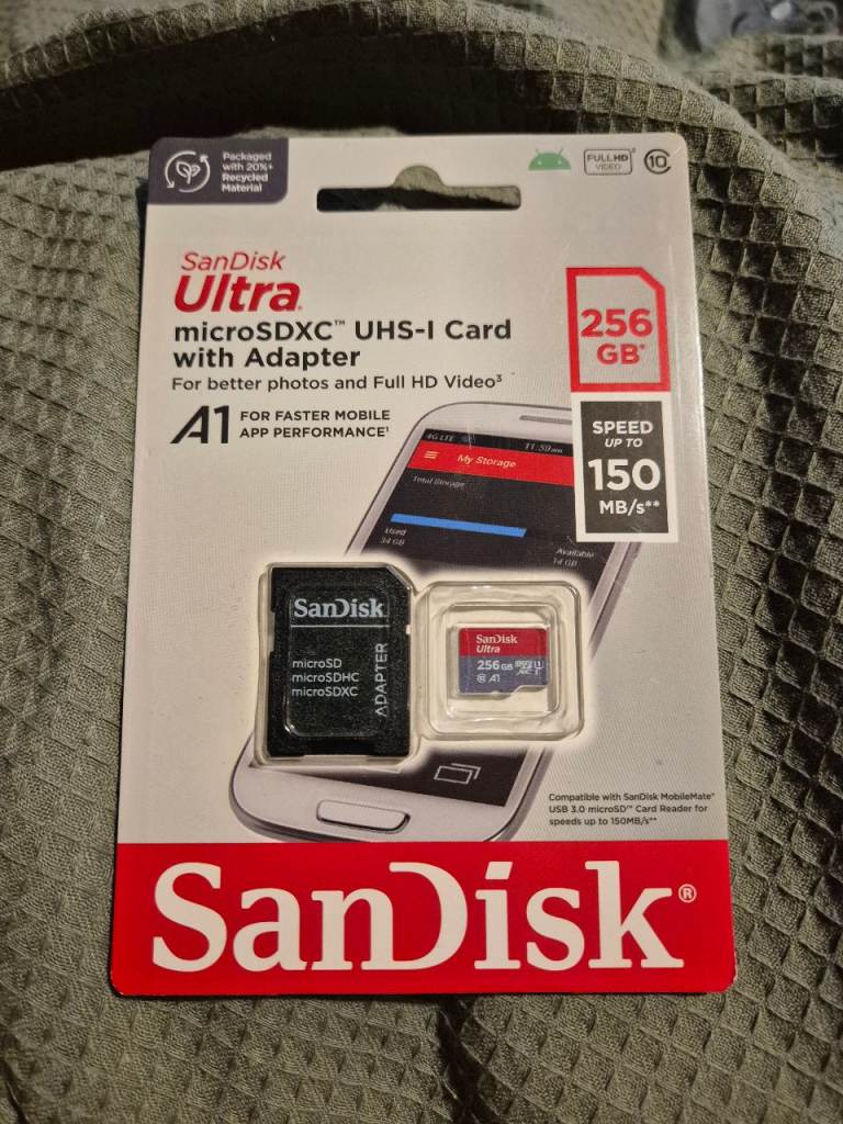 SanDisk microSDXC Sim Card - 256GB