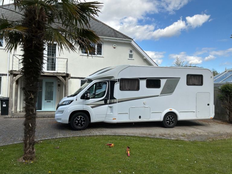 Knaus Sun Ti 700 MEG Platinum 2018 model  only 12,000m Raised Rear beds, Huge garage,  £50,000