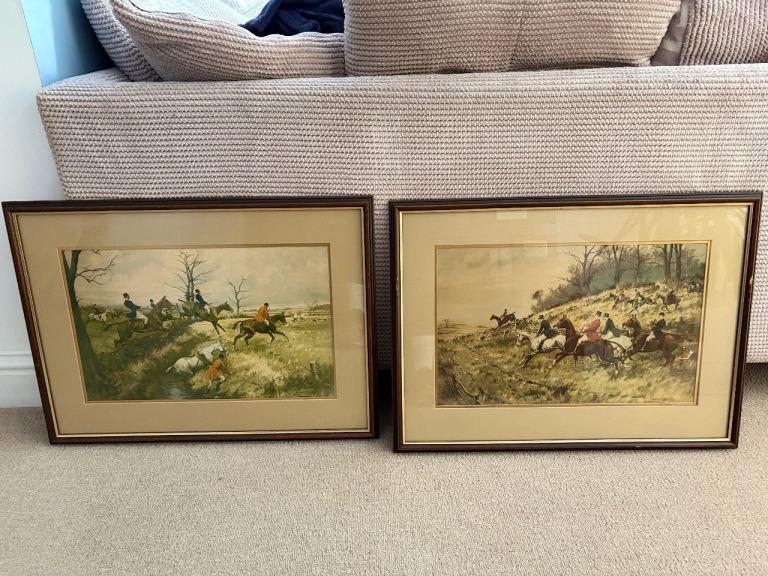 Hunting Scene Prints 