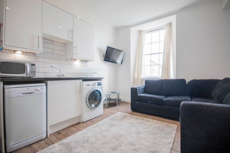Bright, 4 bedroom, HMO flat very close to Edinburgh University – available September