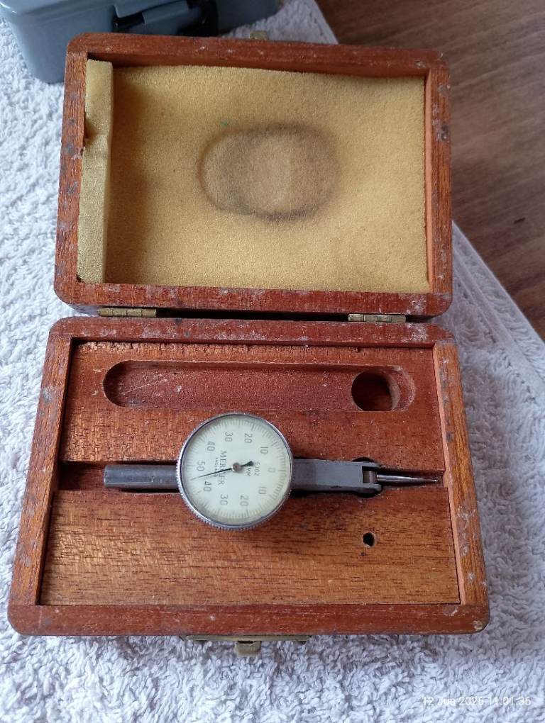 Mercer Metric Engineer's dial gauge in original box