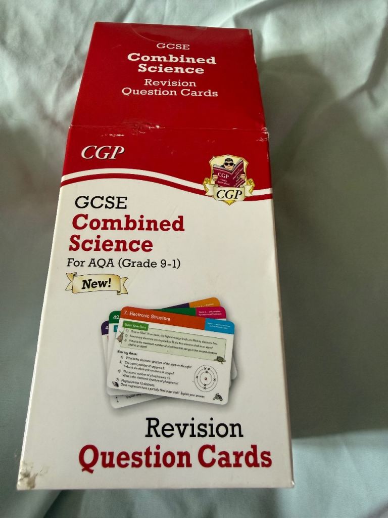 AQA GCSE Revision cards Combined Science