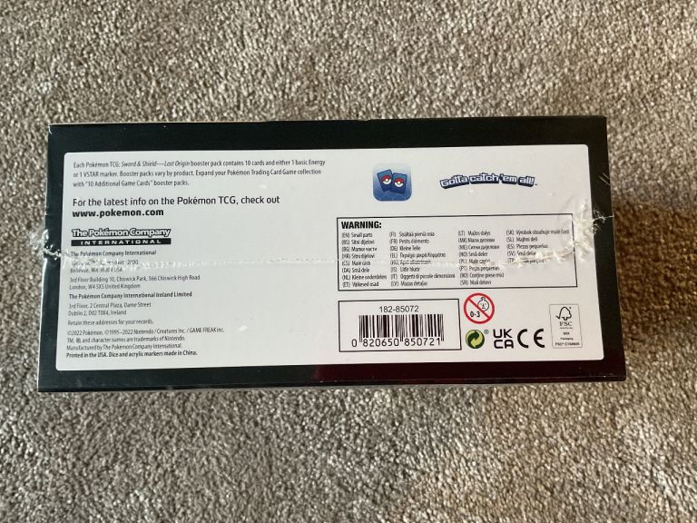 Pokemon Lost Origin Build & Battle Stadium 