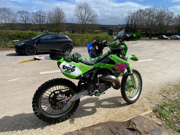 Kawasaki, KX 125, 1998 road registered 
