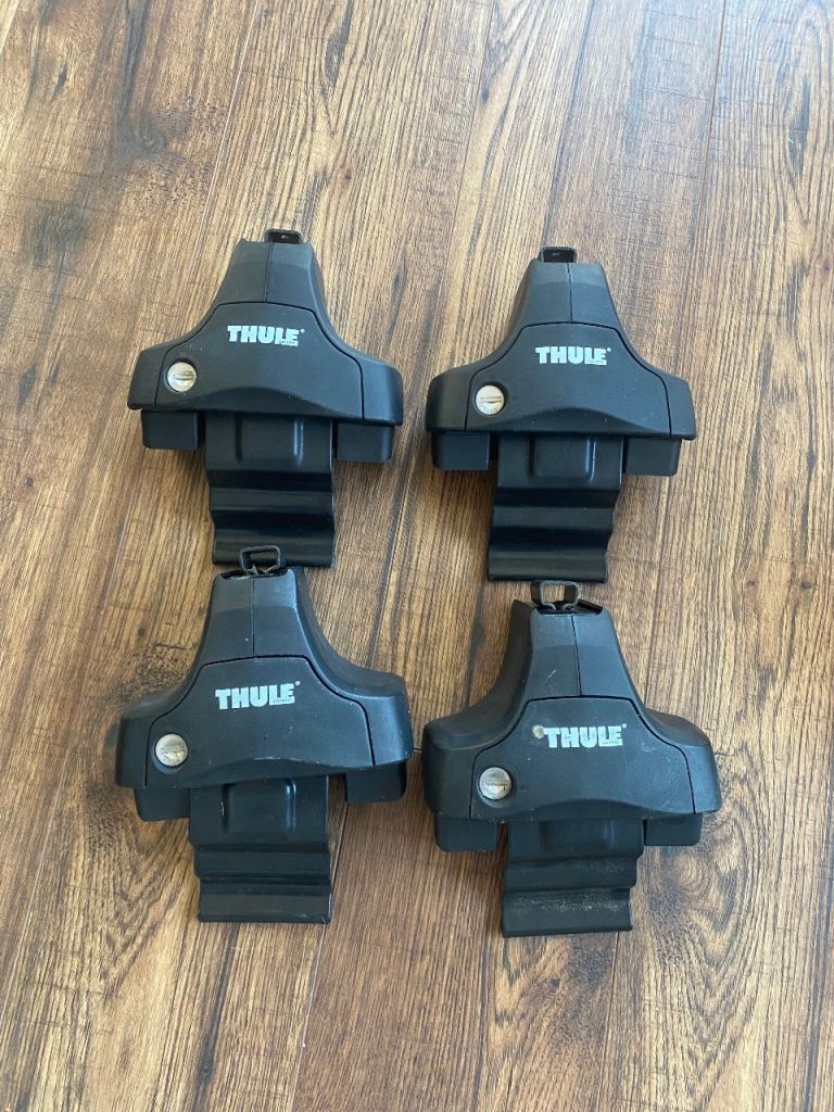 4 off Thule Roof Rack Mounts (Kit 1665 & Rapid System 754)