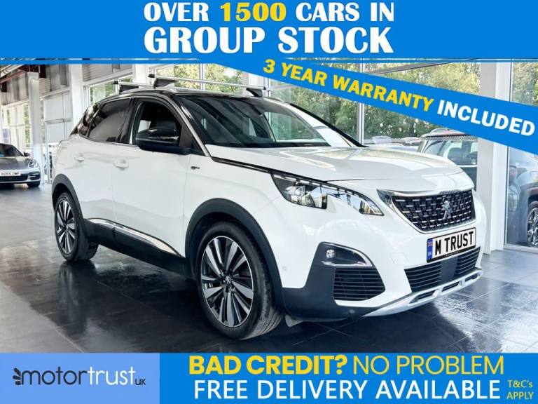 2019 Peugeot 3008 2.0 BlueHDi GT SUV 5dr Diesel EAT Euro 6 (s/s) (180 ps) F/S/H X6! 1 FORMER  HAT...