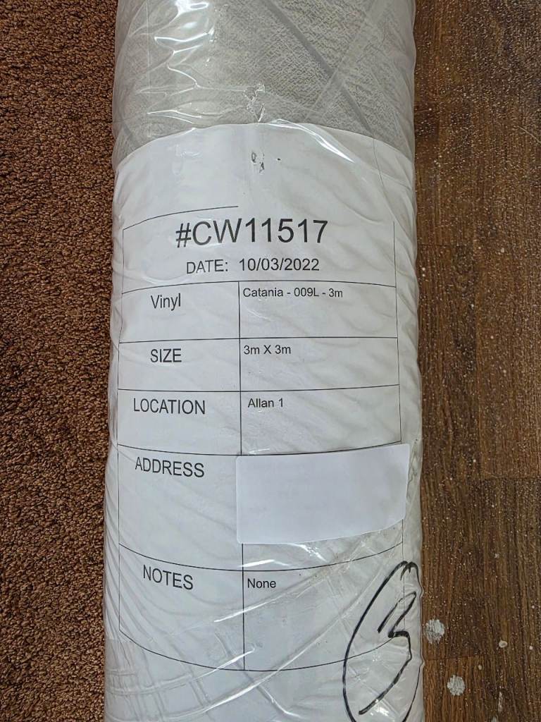 Vinyl carpet 