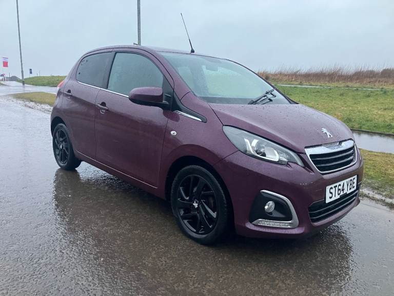 STUNNING 2015 Peugeot 108, 5 Door Hatchback, MOT 22/01/2027. Full Service History, Manual, 1.2lit