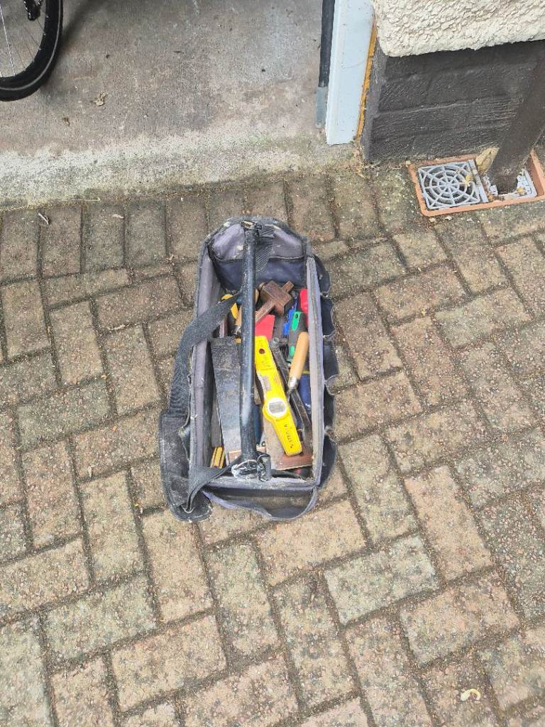 Job Lot of Hand Tools with Tool Bag – Well Used