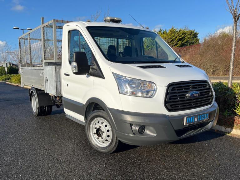 2016 Ford Transit 1 OWNER 2.2 ALLOY BODY CAGE TIPPER FULLY DOCUMENTED PRINTED SERVICE HISTORY Tip...