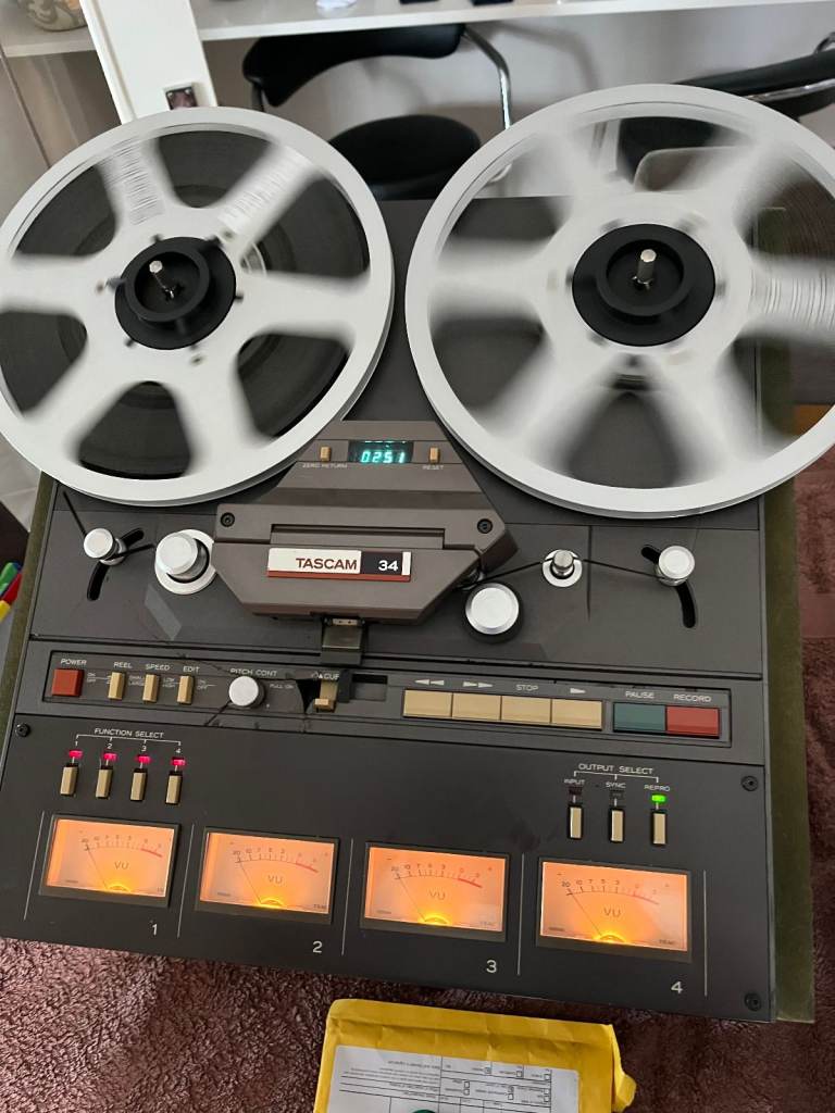 Tascam 34 4 track 4 channel 
