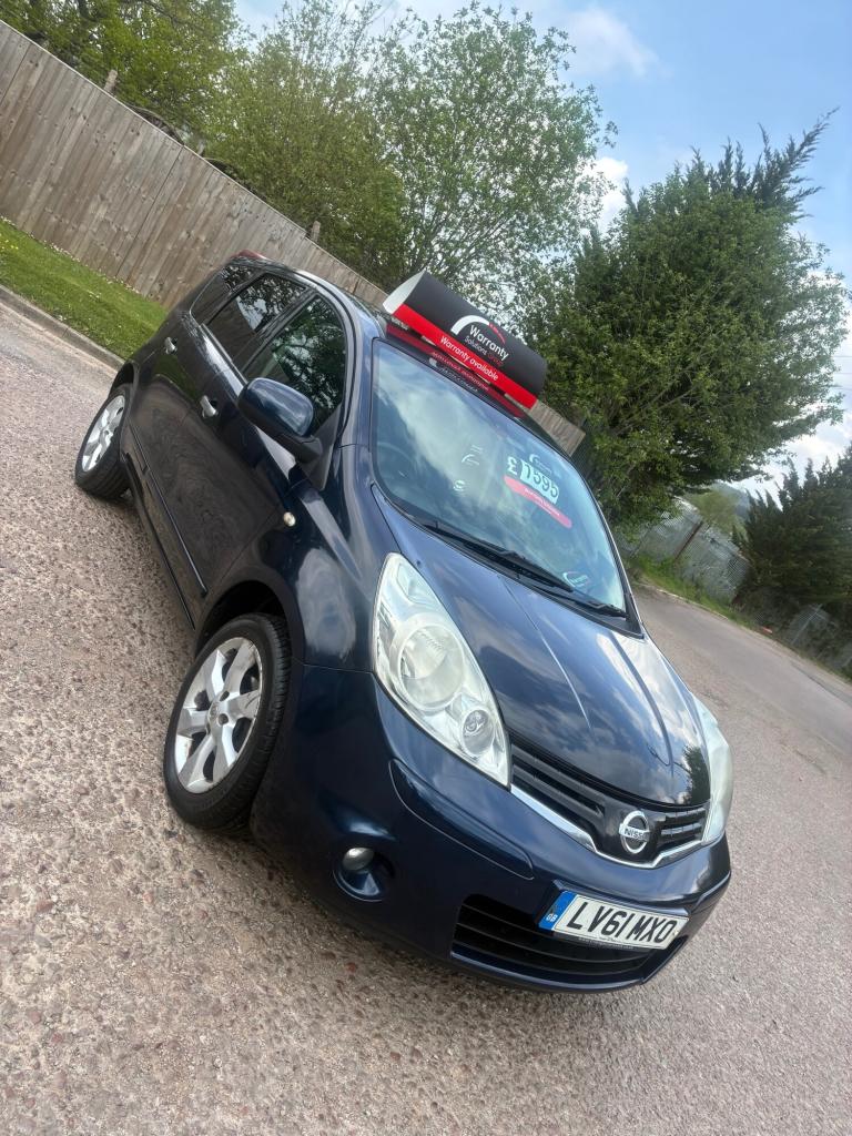 2011 Nissan Note 1.6 Tekna 5dr MPV Petrol Manual