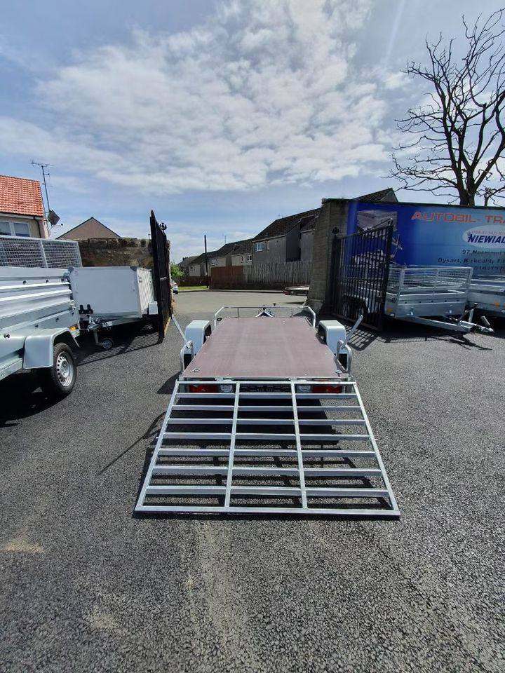 Brand new 8,2ft x 4,3ft quad/mobility scooter/golf buggy transporter trailer 750KG