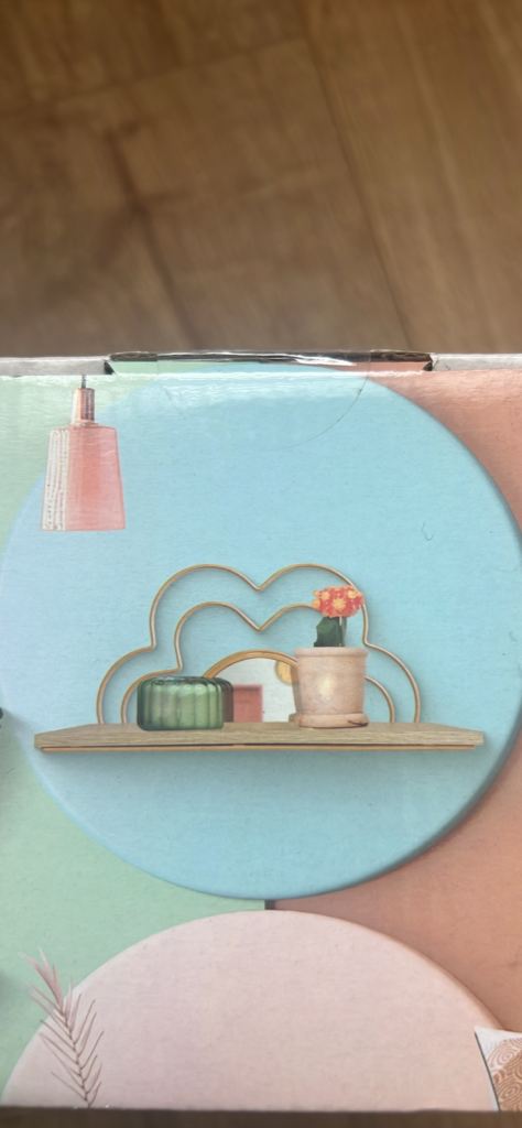 Mirror Flower Shelf