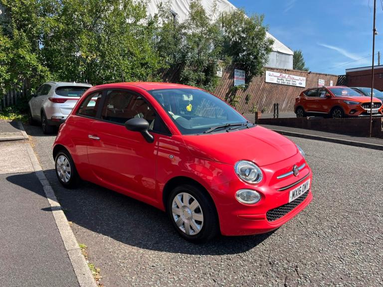 2016 Fiat 500 1.2 Pop 3dr HATCHBACK Petrol Manual