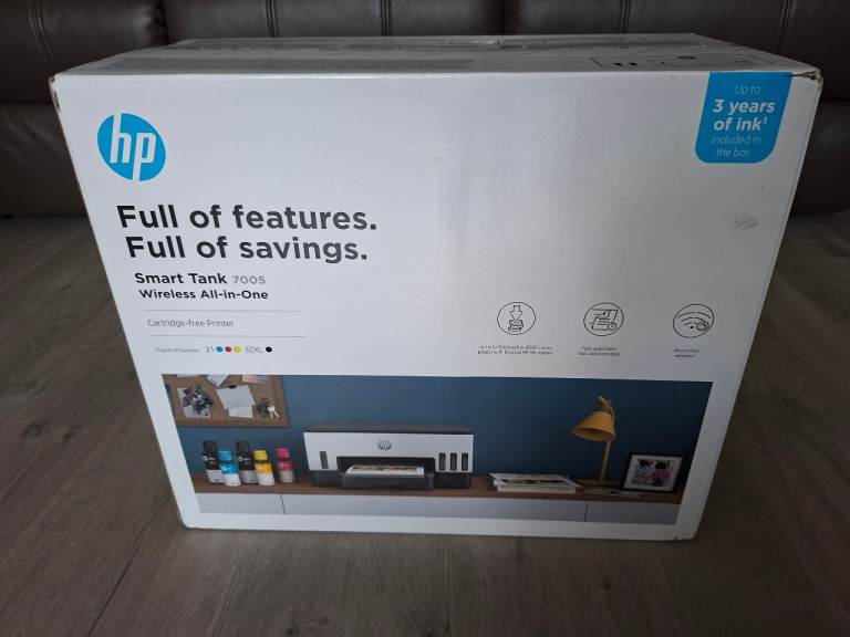 HP Smart Tank 7005 All-in-One Printer - BRAND NEW SEALED