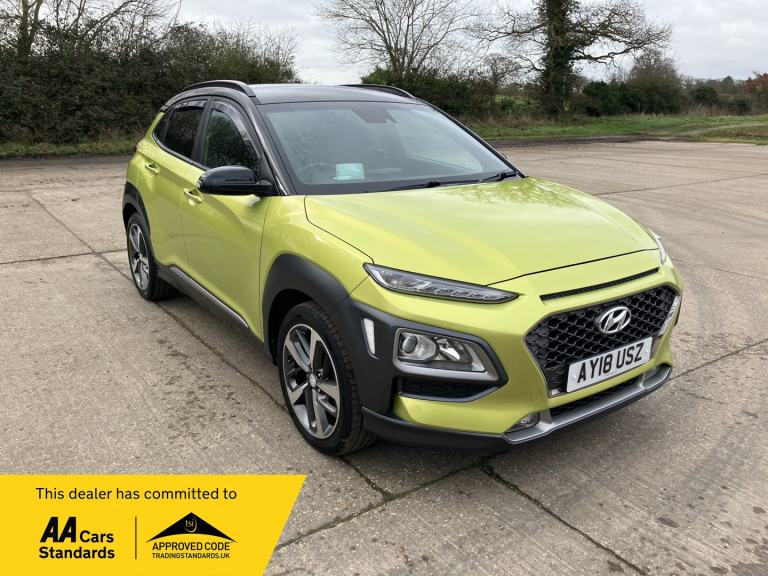 HYUNDAI KONA 1.0 KONA PREM SE 1.0T (2TR) LIME CP 2018