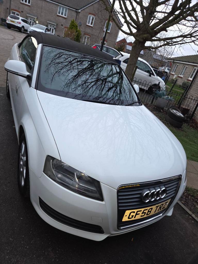 Audi, A3, Convertible, 2008, Manual, 1896 (cc), 2 doors
