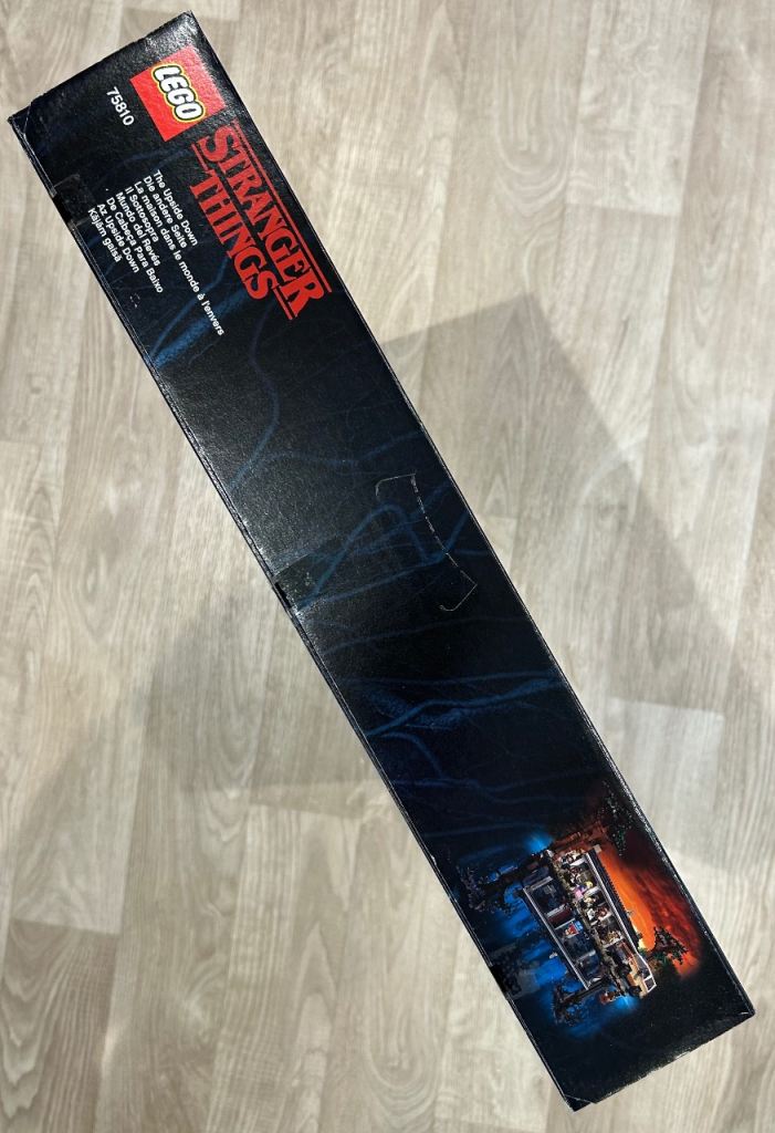 Lego 75810 stranger things upside down set 8 figures instructions box RARE RETIRED