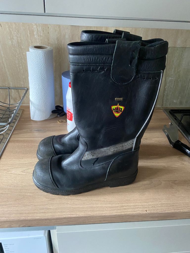 Firefighter boots size 8.5