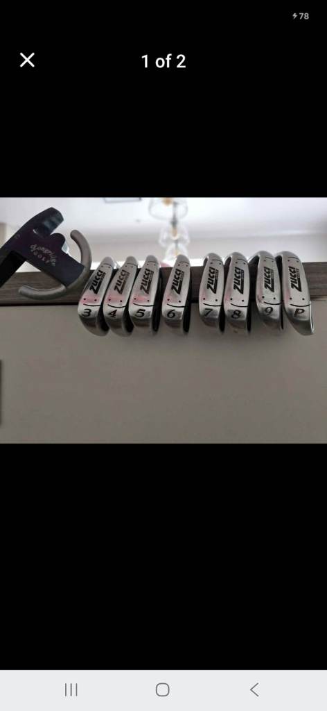 Zucci golf irons