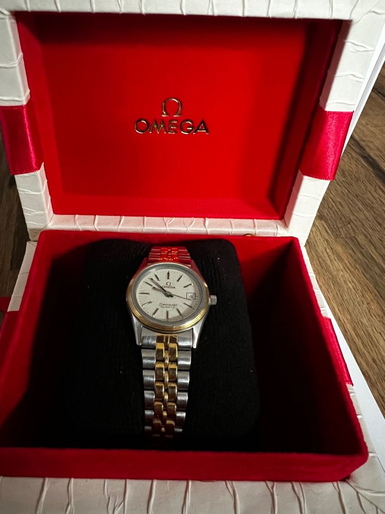 Omega Seamaster Quartz Ladies Watch with Box