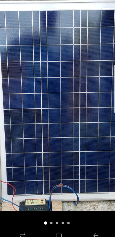 Car battery trickl charger 50W PV Solar panel (Rigid framed) for Battery charging 