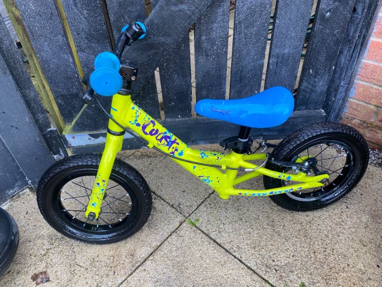 Coast Kids Balance Bike – Yellow and Blue, Good Condition