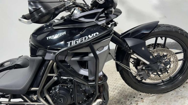 Triumph Explorer 1215 XC Adventure bike fully kitted mot warranty